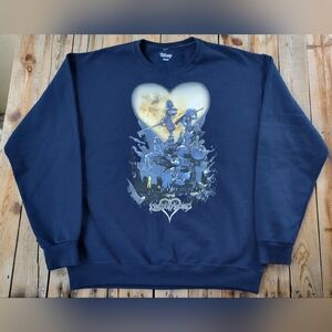 2000's Disney Kingdom Hearts sweatshirt  men's size XL